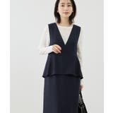 レイヤード風ペプラムジャンパースカート | ROPE' PICNIC | 詳細画像20 