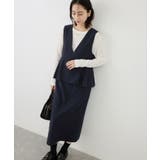 レイヤード風ペプラムジャンパースカート | ROPE' PICNIC | 詳細画像21 