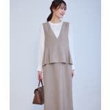 レイヤード風ペプラムジャンパースカート | ROPE' PICNIC | 詳細画像30 