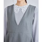 レイヤード風ペプラムジャンパースカート | ROPE' PICNIC | 詳細画像37 