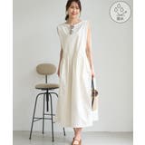 オフホワイト(15) | ショルダータックワンピース/撥水 | ROPE' PICNIC