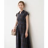 ウエストタックチェックアソートワンピース/接触冷感・防シワ・リンクコーデ | ROPE' PICNIC | 詳細画像17