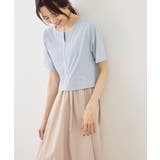 キーネック布帛ドッキングカットワンピース | ROPE' PICNIC | 詳細画像14