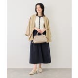 キーネック布帛ドッキングカットワンピース | ROPE' PICNIC | 詳細画像16