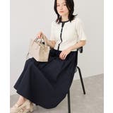 キーネック布帛ドッキングカットワンピース | ROPE' PICNIC | 詳細画像20