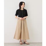 キーネック布帛ドッキングカットワンピース | ROPE' PICNIC | 詳細画像22