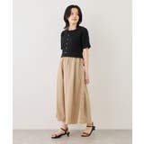 キーネック布帛ドッキングカットワンピース | ROPE' PICNIC | 詳細画像23