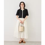 キーネック布帛ドッキングカットワンピース | ROPE' PICNIC | 詳細画像25