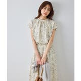 【WEB限定サイズ】小花柄＆線画アソートワンピース | ROPE' PICNIC | 詳細画像16 