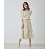 【WEB限定サイズ】小花柄＆線画アソートワンピース | ROPE' PICNIC | 詳細画像17 