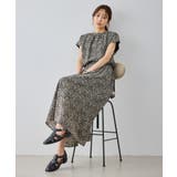 【WEB限定サイズ】小花柄＆線画アソートワンピース | ROPE' PICNIC | 詳細画像7 