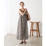 【一部店舗限定】シアーマドラスチェックボイルキャミワンピース | ROPE' PICNIC | 詳細画像10 