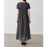 【一部店舗限定】シアーマドラスチェックボイルキャミワンピース | ROPE' PICNIC | 詳細画像23 