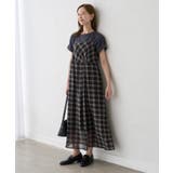 【一部店舗限定】シアーマドラスチェックボイルキャミワンピース | ROPE' PICNIC | 詳細画像7 