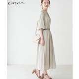 ベージュ系(28) | 【emur】ギャザーカラーワンピース | ROPE' PICNIC