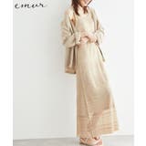 ベージュ系(28) | 【emur/エミュール】シアーレースワンピース | ROPE' PICNIC