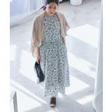 【emur/エミュール】マーガレット柄シャーリングワンピース | ROPE' PICNIC | 詳細画像10