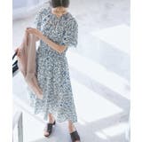 【emur/エミュール】マーガレット柄シャーリングワンピース | ROPE' PICNIC | 詳細画像12