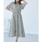 【emur/エミュール】マーガレット柄シャーリングワンピース | ROPE' PICNIC | 詳細画像5