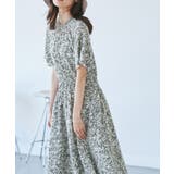 【emur/エミュール】マーガレット柄シャーリングワンピース | ROPE' PICNIC | 詳細画像6