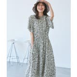【emur/エミュール】マーガレット柄シャーリングワンピース | ROPE' PICNIC | 詳細画像7