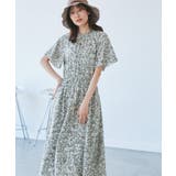【emur/エミュール】マーガレット柄シャーリングワンピース | ROPE' PICNIC | 詳細画像8