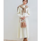 リサイクルポリAラインニットワンピース | ROPE' PICNIC | 詳細画像1 