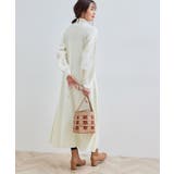 リサイクルポリAラインニットワンピース | ROPE' PICNIC | 詳細画像16 