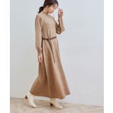 リサイクルポリAラインニットワンピース | ROPE' PICNIC | 詳細画像18 