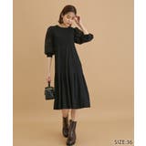 着丈が選べる/レース袖リブ使いニットワンピース | ROPE' PICNIC | 詳細画像11