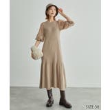 着丈が選べる/レース袖リブ使いニットワンピース | ROPE' PICNIC | 詳細画像16