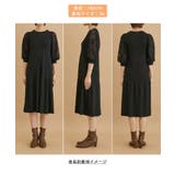 着丈が選べる/レース袖リブ使いニットワンピース | ROPE' PICNIC | 詳細画像21