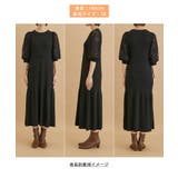 着丈が選べる/レース袖リブ使いニットワンピース | ROPE' PICNIC | 詳細画像22