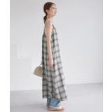 オンブレチェックキャミソールワンピース | ROPE' PICNIC | 詳細画像10 