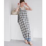 オンブレチェックキャミソールワンピース | ROPE' PICNIC | 詳細画像14 