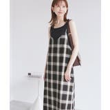 オンブレチェックキャミソールワンピース | ROPE' PICNIC | 詳細画像6 