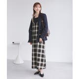 オンブレチェックキャミソールワンピース | ROPE' PICNIC | 詳細画像7 