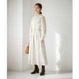 小花柄ノスタルジックワンピース | ROPE' PICNIC | 詳細画像4 