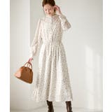 オフホワイト(15) | 小花柄ノスタルジックワンピース | ROPE' PICNIC