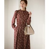 ブラウン系(22) | 小花柄ノスタルジックワンピース | ROPE' PICNIC