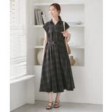 ウエストタックチェックアソートワンピース | ROPE' PICNIC | 詳細画像3 