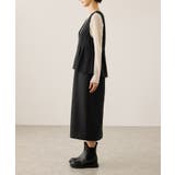 【新色追加】レイヤード風ペプラムジャンパースカート | ROPE' PICNIC | 詳細画像28