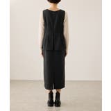 【新色追加】レイヤード風ペプラムジャンパースカート | ROPE' PICNIC | 詳細画像29