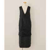 【新色追加】レイヤード風ペプラムジャンパースカート | ROPE' PICNIC | 詳細画像37