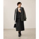 【新色追加】レイヤード風ペプラムジャンパースカート | ROPE' PICNIC | 詳細画像7