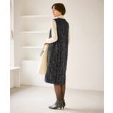 キーネックツイードジャンパースカート ワンピース/着丈が選べる | ROPE' PICNIC | 詳細画像16 