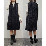 キーネックツイードジャンパースカート ワンピース/着丈が選べる | ROPE' PICNIC | 詳細画像29 