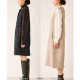 キーネックツイードジャンパースカート ワンピース/着丈が選べる | ROPE' PICNIC | 詳細画像31 