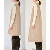 キーネックツイードジャンパースカート ワンピース/着丈が選べる | ROPE' PICNIC | 詳細画像34 