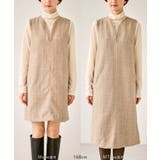 キーネックツイードジャンパースカート ワンピース/着丈が選べる | ROPE' PICNIC | 詳細画像36 